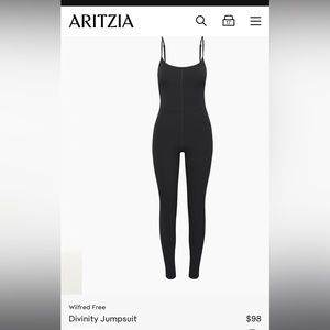 Size large Wilfred divinity romper. Used but fair condition.